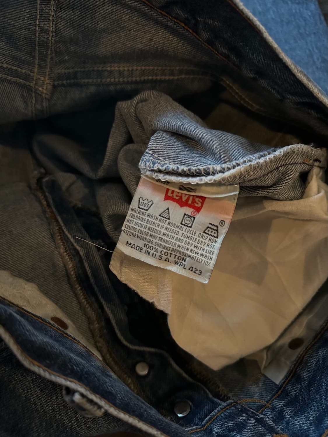 90s USA Vintage Levis 501XX Denim Pants 상품이미지9