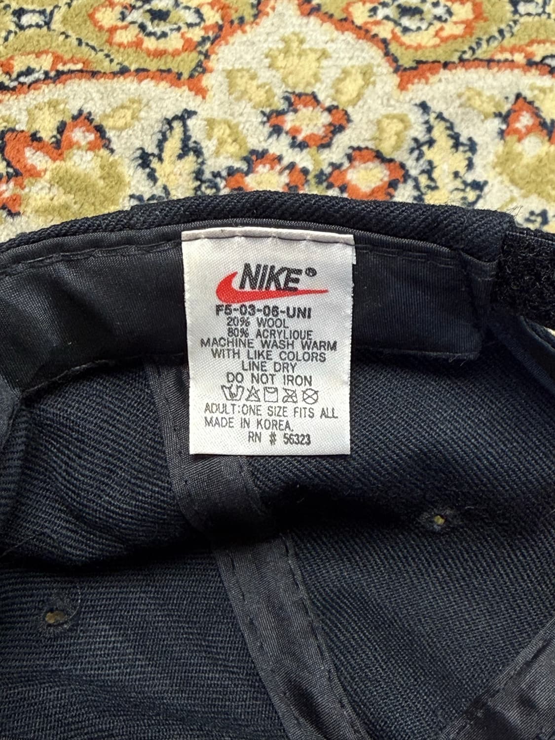 Nike 90s Bulls 나이키 올드스쿨 스냅백 다크네이비 상품이미지4