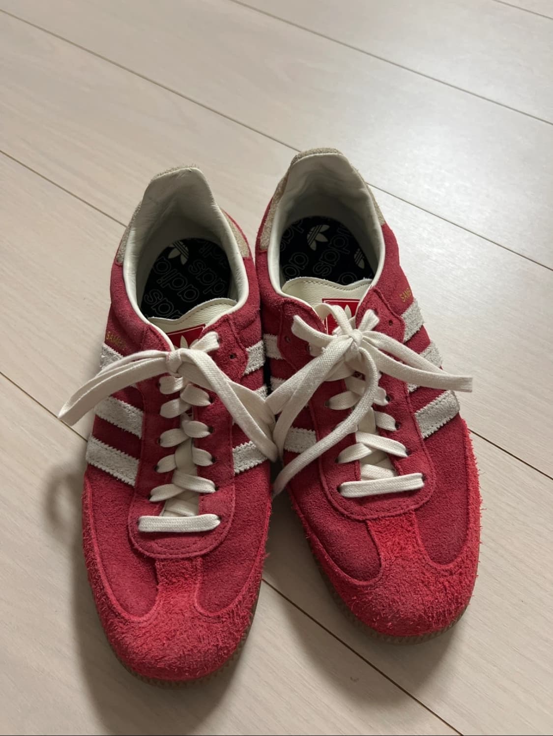 아디다스 삼바 og tal better 스칼렛 오프 화이트 상품이미지1