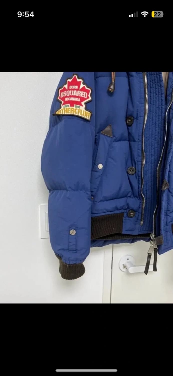 디스퀘어드2 라쿤퍼 방패패딩 급처 상품이미지2