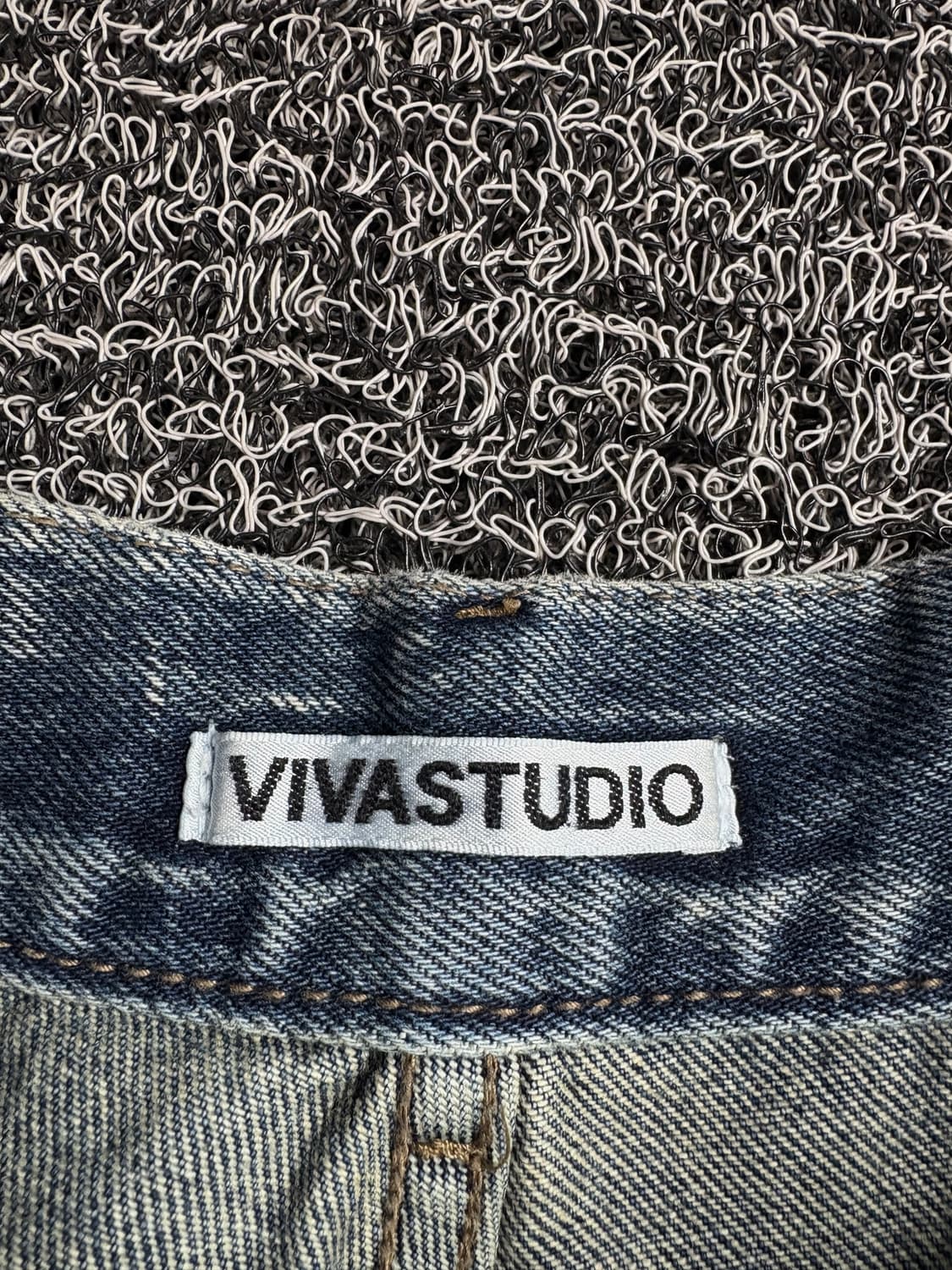 비바 스튜디오 오버 와이드핏 데님 팬츠 2416 상품이미지3