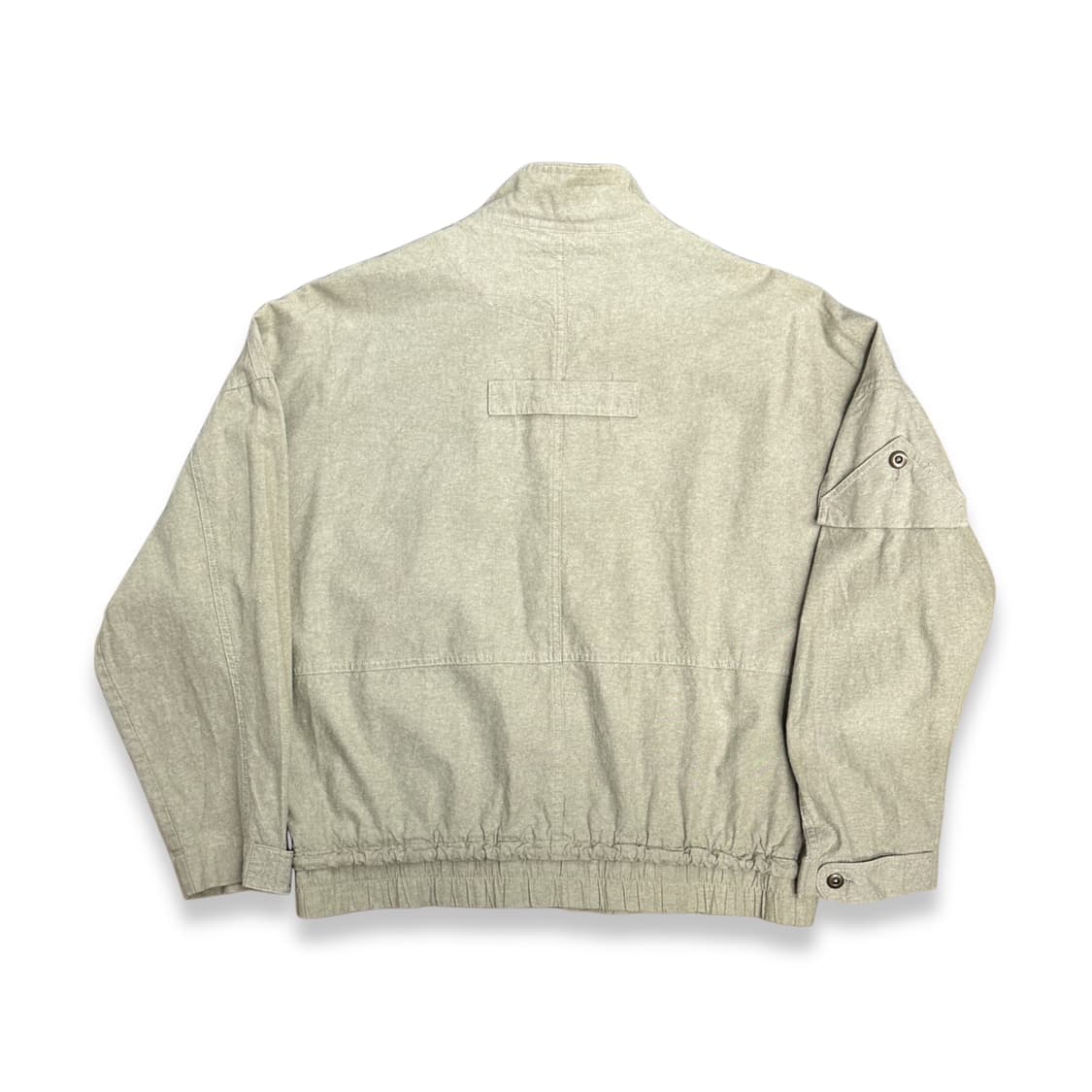 90s Camel 린넨 봄버 자켓 L 상품이미지2