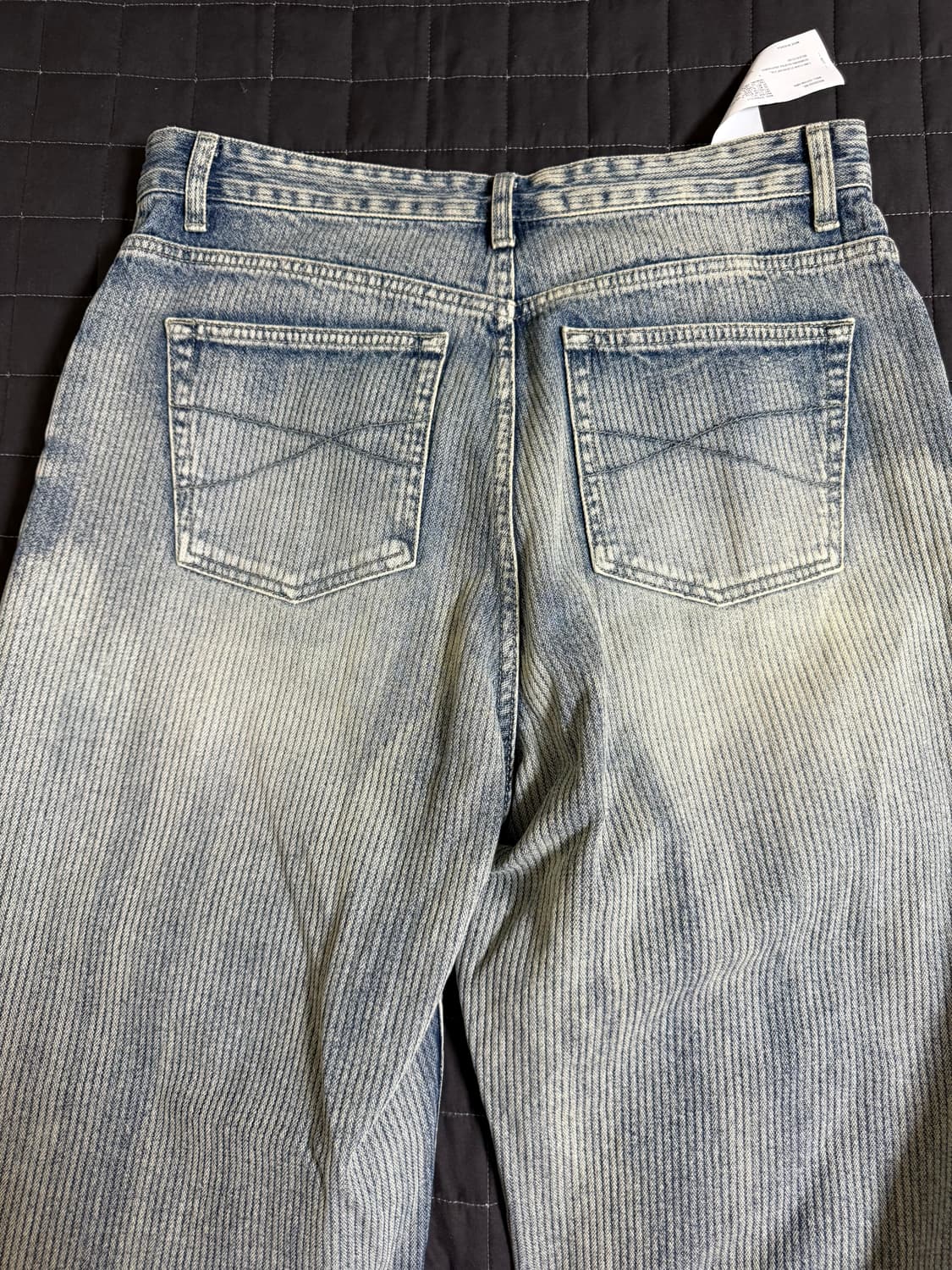 벨리에 트루 와이드 데님 팬츠 - 라이트 웨일 인디고 30/30 상품이미지5