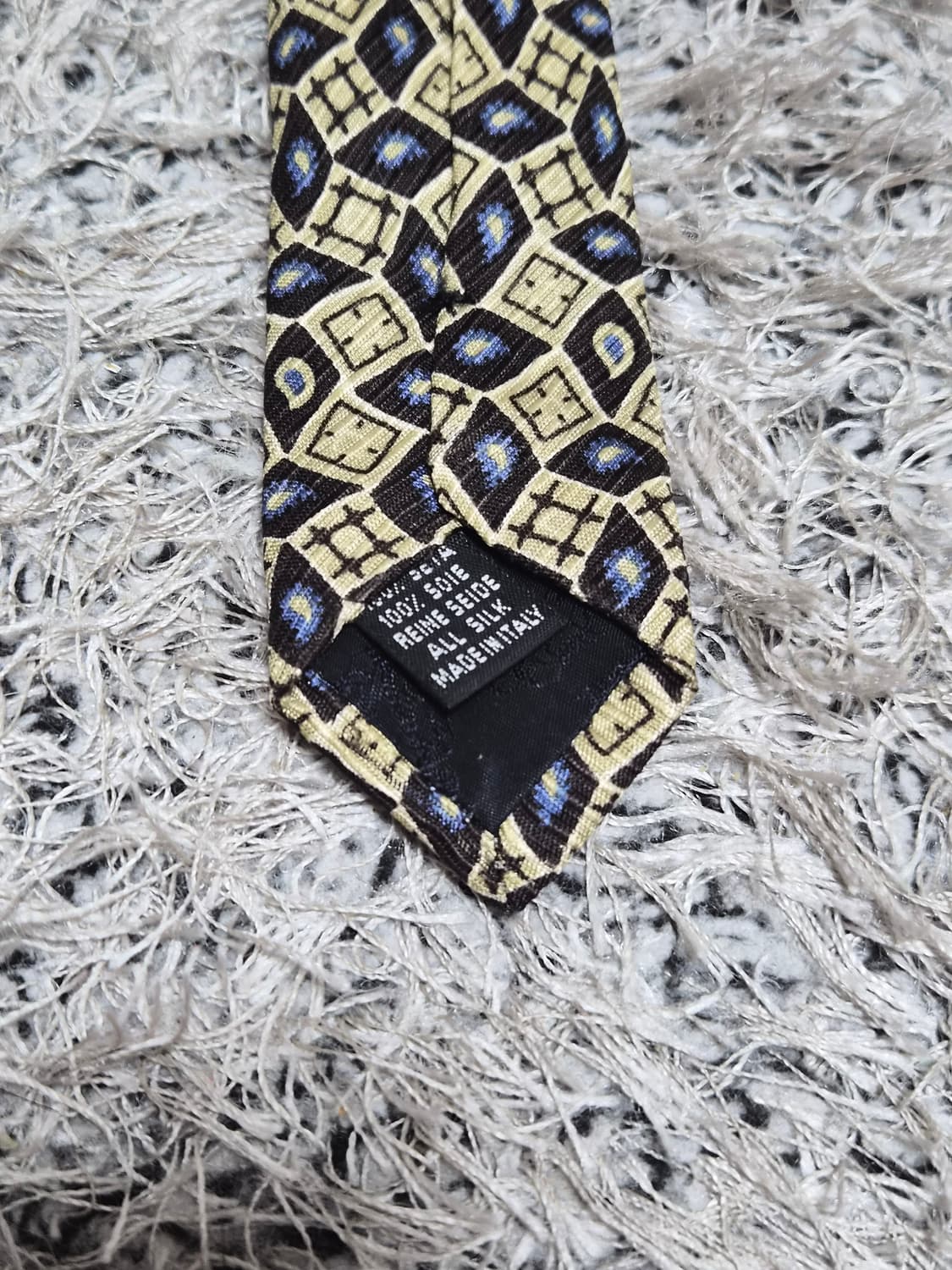 발리Bally 빈티지 패턴 넥타이 Free - N36 상품이미지7