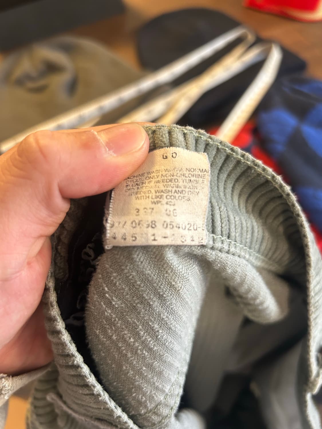 90‘s 리바이스 실버탭 베기 코듀로이팬츠 상품이미지7