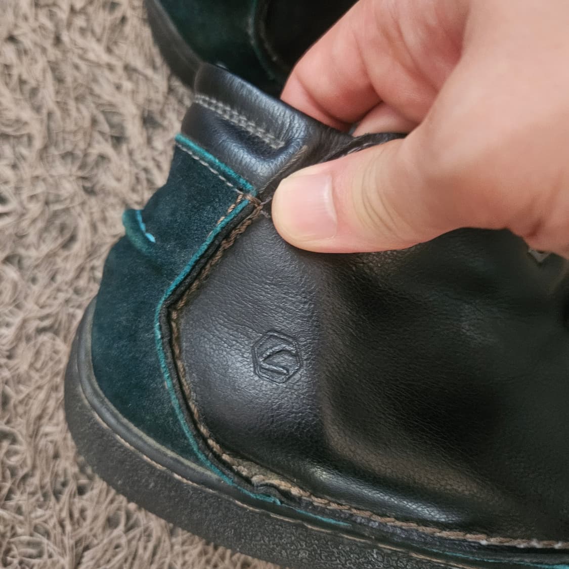 클락스(Clarks) 90's 빈티지 그린 스웨이드 데저트슈즈   상품이미지5