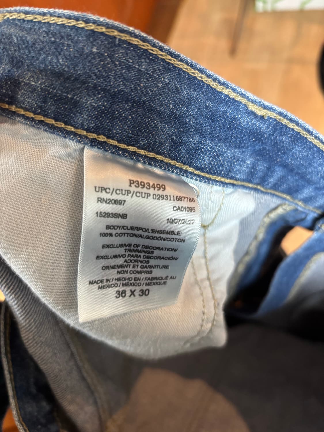 디키즈 데님 더블니 36/30  상품이미지3