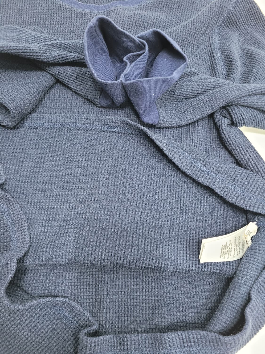 POLO 폴로 랄프로렌 화이트 포니 니트 티셔츠  / 남 XL 네이비
 상품이미지7