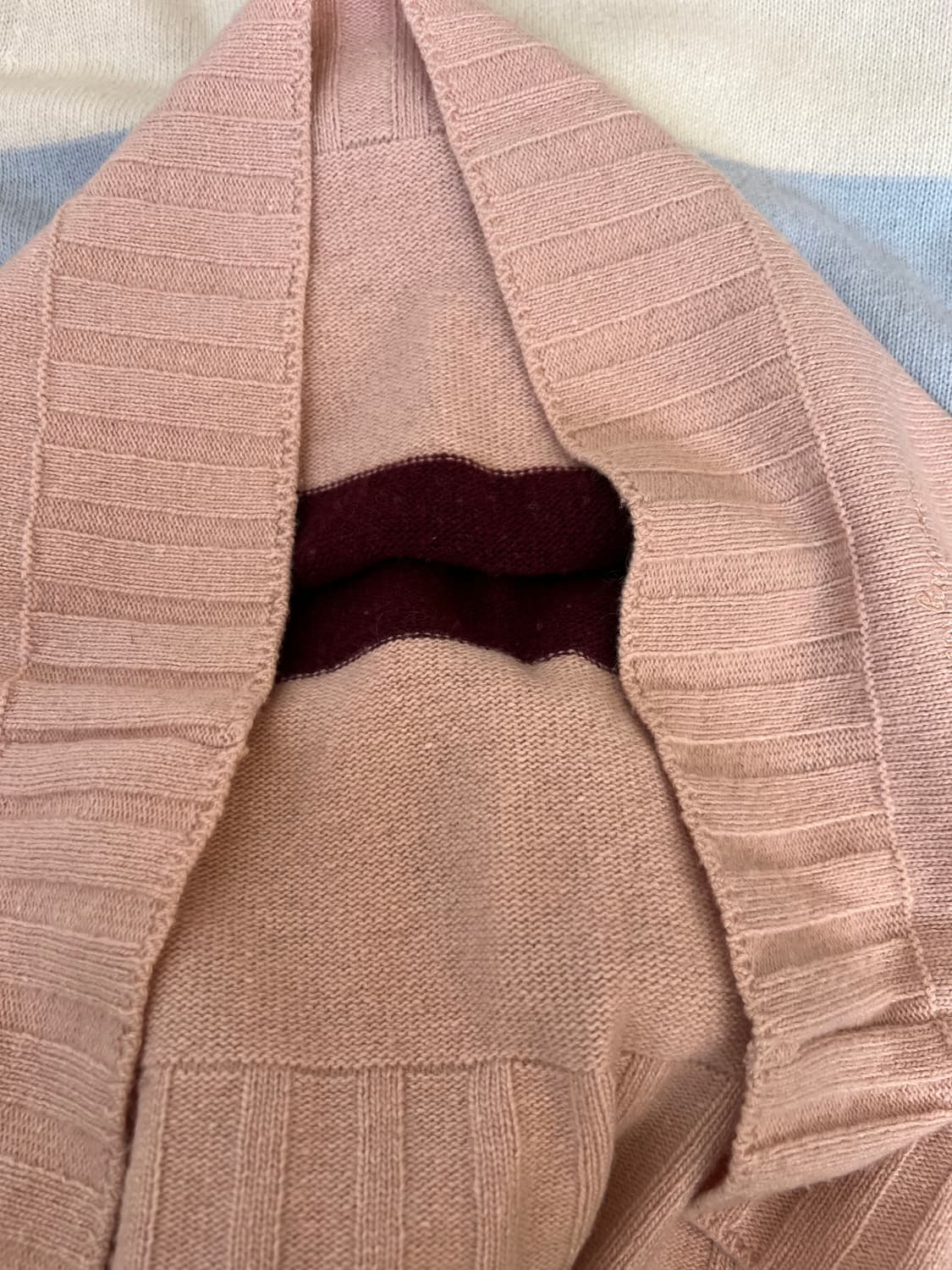 손정완 여성 스트라이프 터틀넥니트 울캐시미어니트 상품이미지6