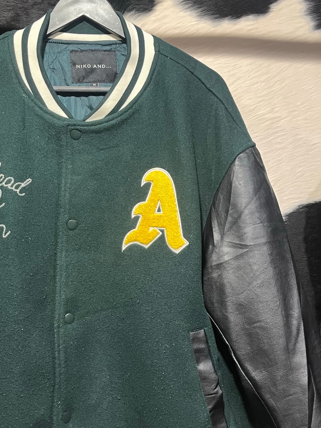 Nico and 바시티 자켓 상품이미지5