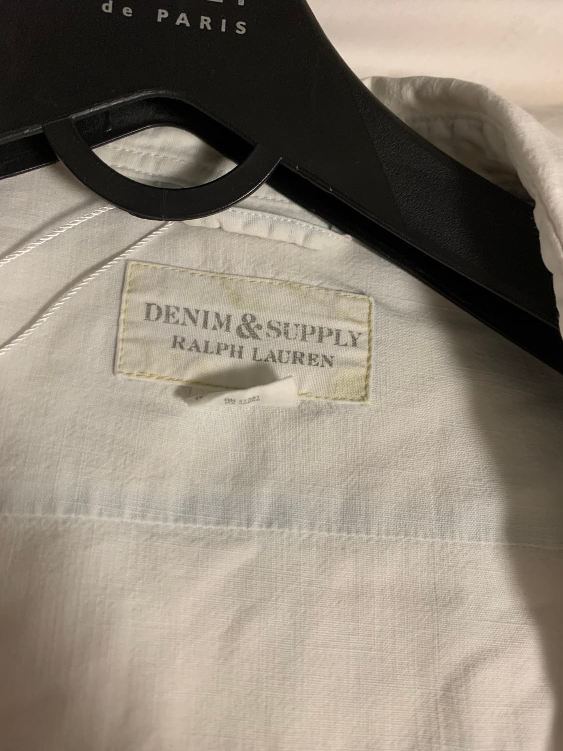 랄프로렌 denim&supply 화이트데님셔츠 상품이미지4