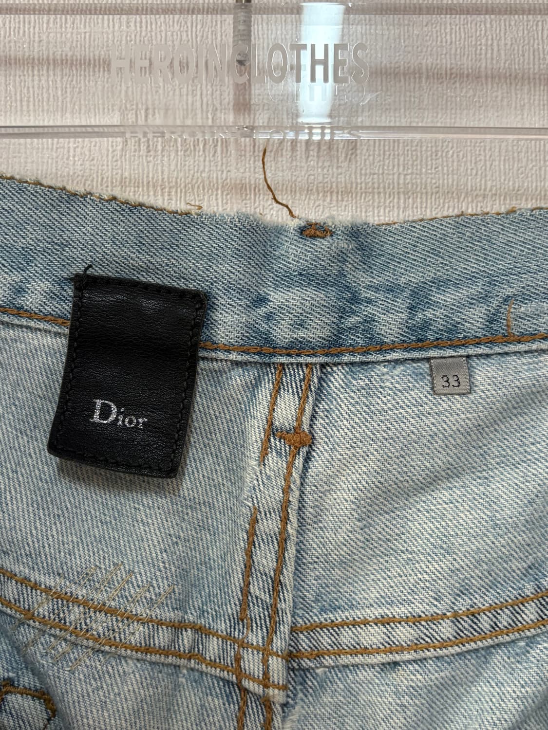 [33] DIOR 06 CRASH DENIM PANTS 상품이미지5