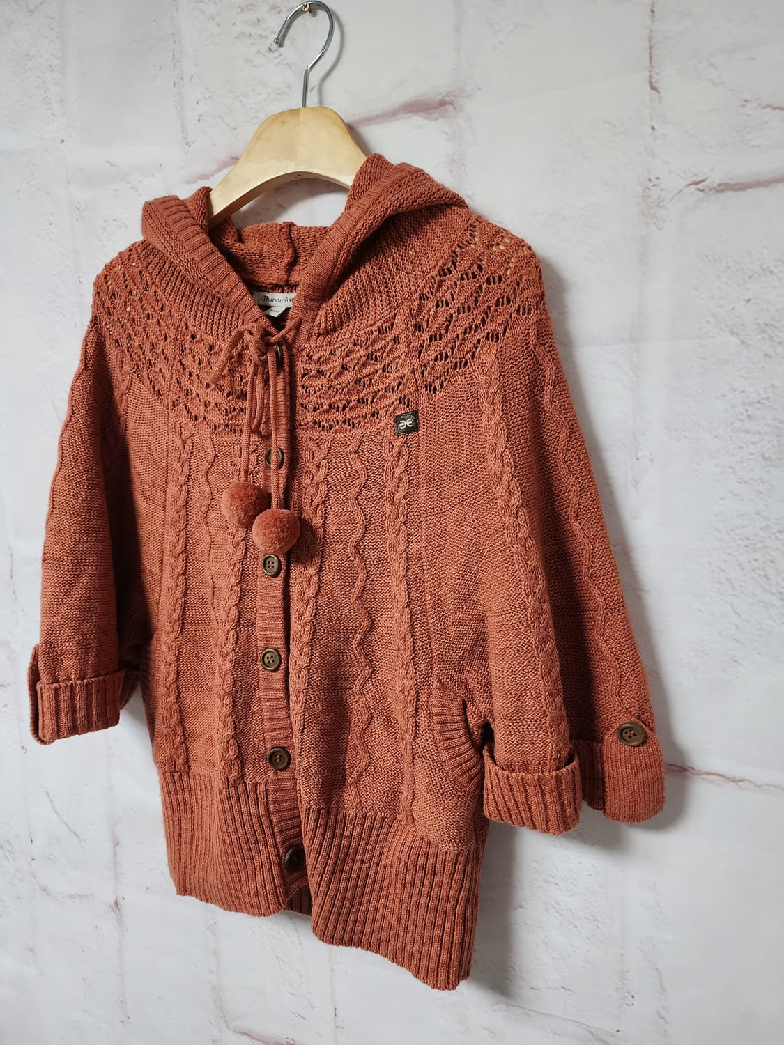 Thursday Island 후드 니트 가디건 상품이미지5