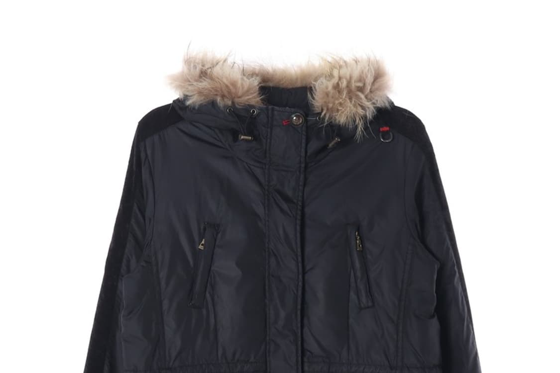 A6 리얼 라쿤 퍼 후드 숏패딩 66 상품이미지4