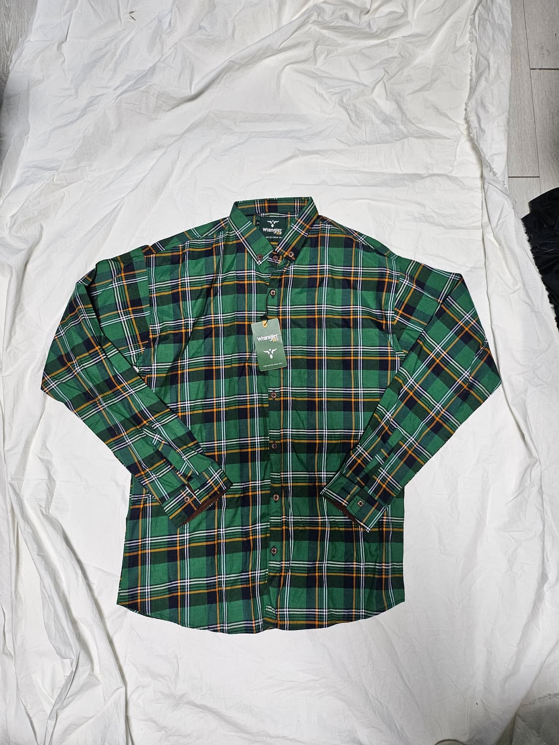 랭글러 체크 셔츠 L 상품이미지1