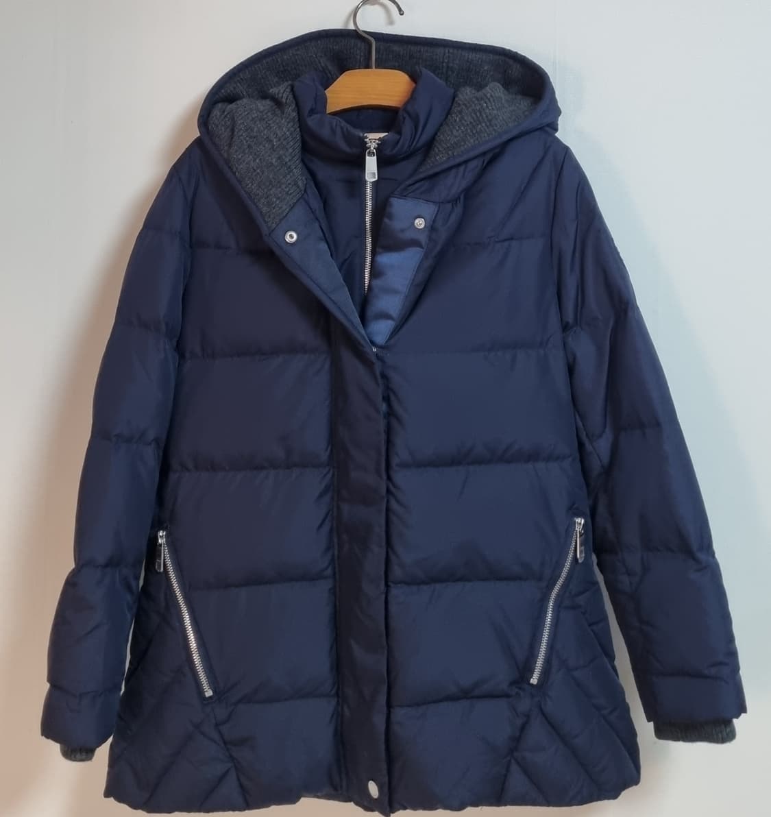 M (66) 타미힐피거 네이비 덕다운 오리털 패딩 상품이미지1