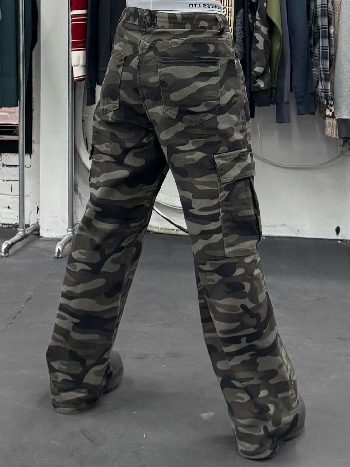 카모패턴 카고팬츠 상품이미지4