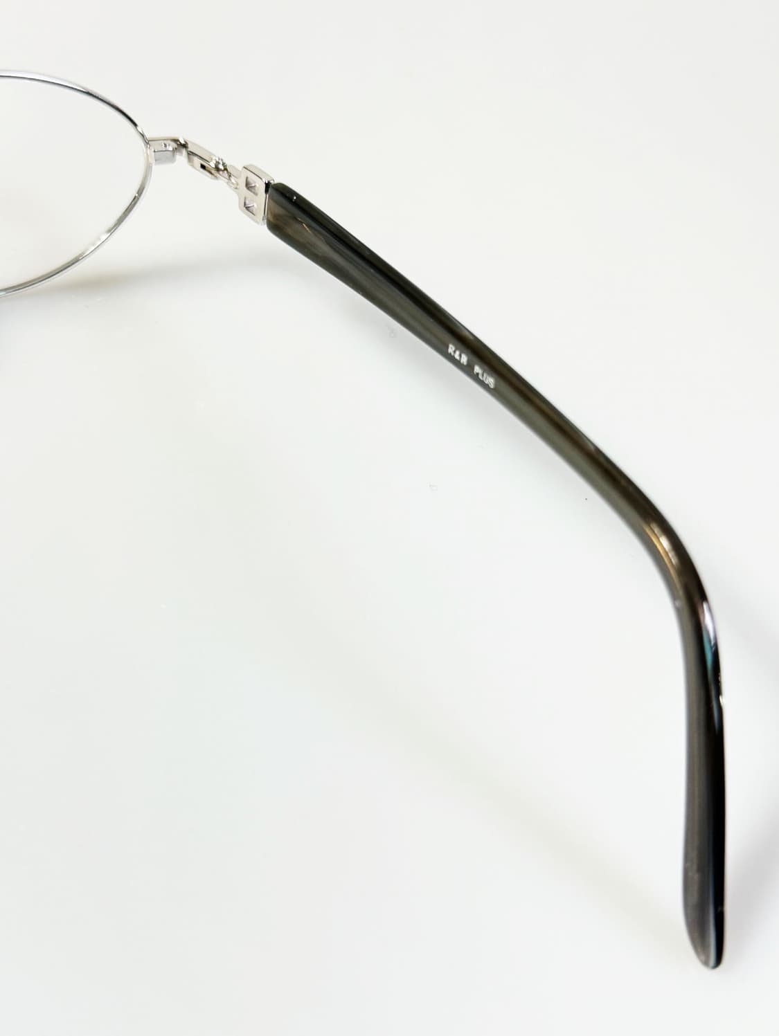 R&B EYEWEAR 실버 메탈 슬림 오벌 프레임 빈티지 안경 상품이미지6