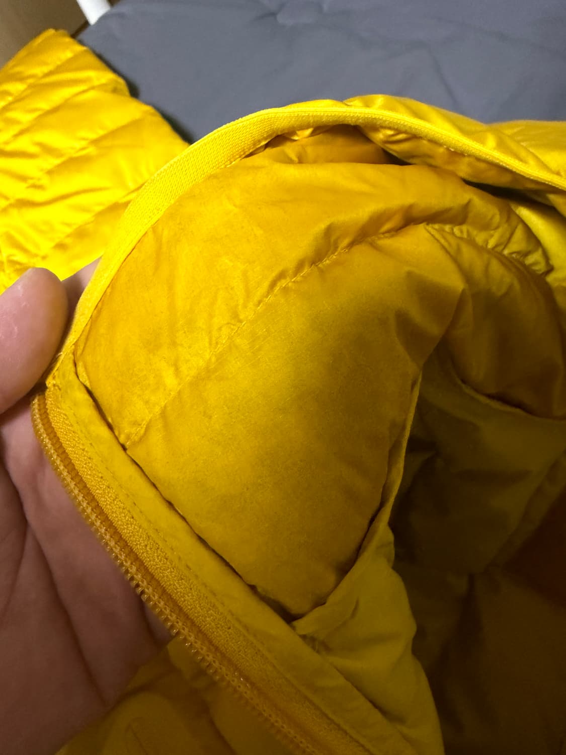 팔라스 퍼텍스 Q-라이트다운 자켓 옐로우 - 22SS 상품이미지5