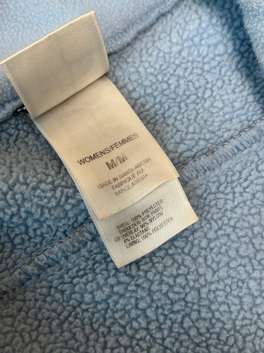 노스페이스 스카이블루 그레이 플리스 자켓 상품이미지7