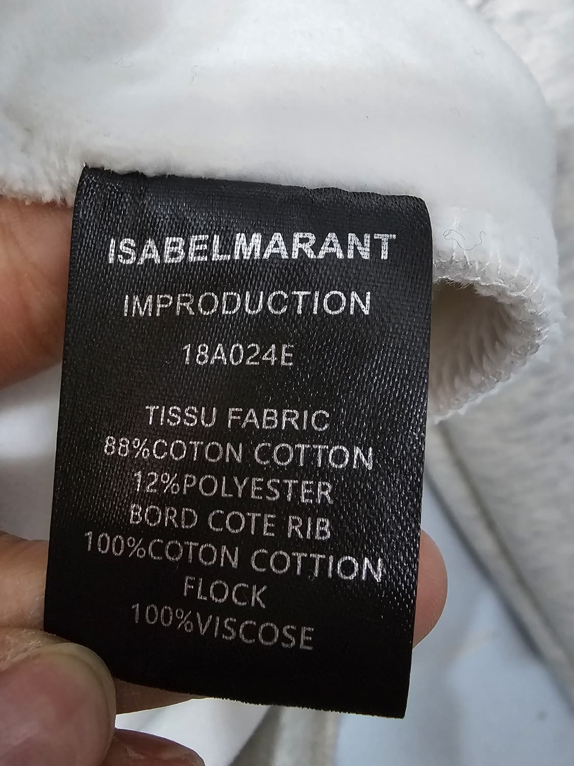 이자벨마랑 에뚜왈 만셀 로고 후드티 (여성 FREE / 남성 95) 상품이미지8