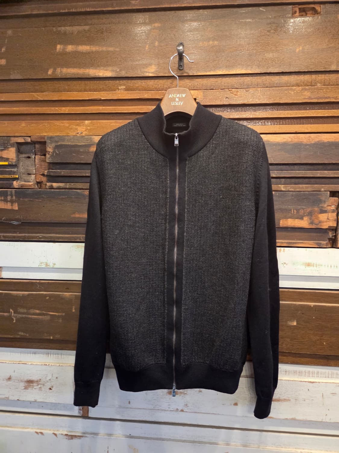 휴고보스 블랙라벨 짚업 가디건 상품이미지10