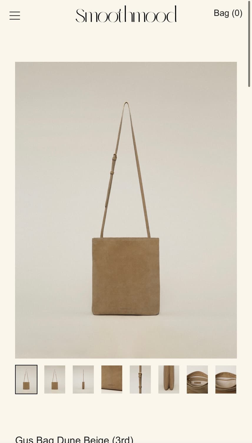 (새상품) Gus Bag Dune Beige 상품이미지1
