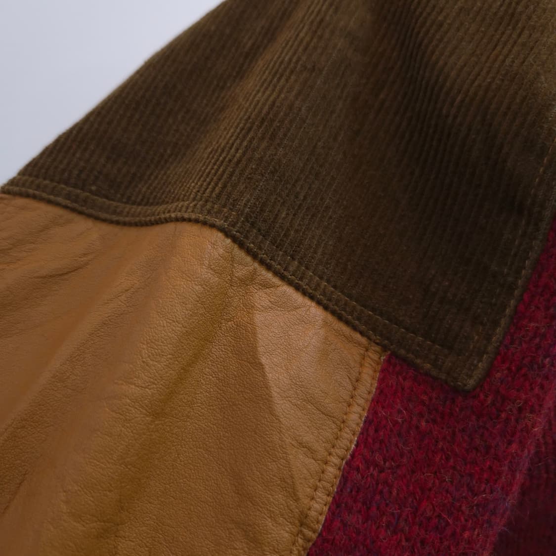 ixi:z 울 100% 헌팅 패치 니트 남녀공용 상품이미지6