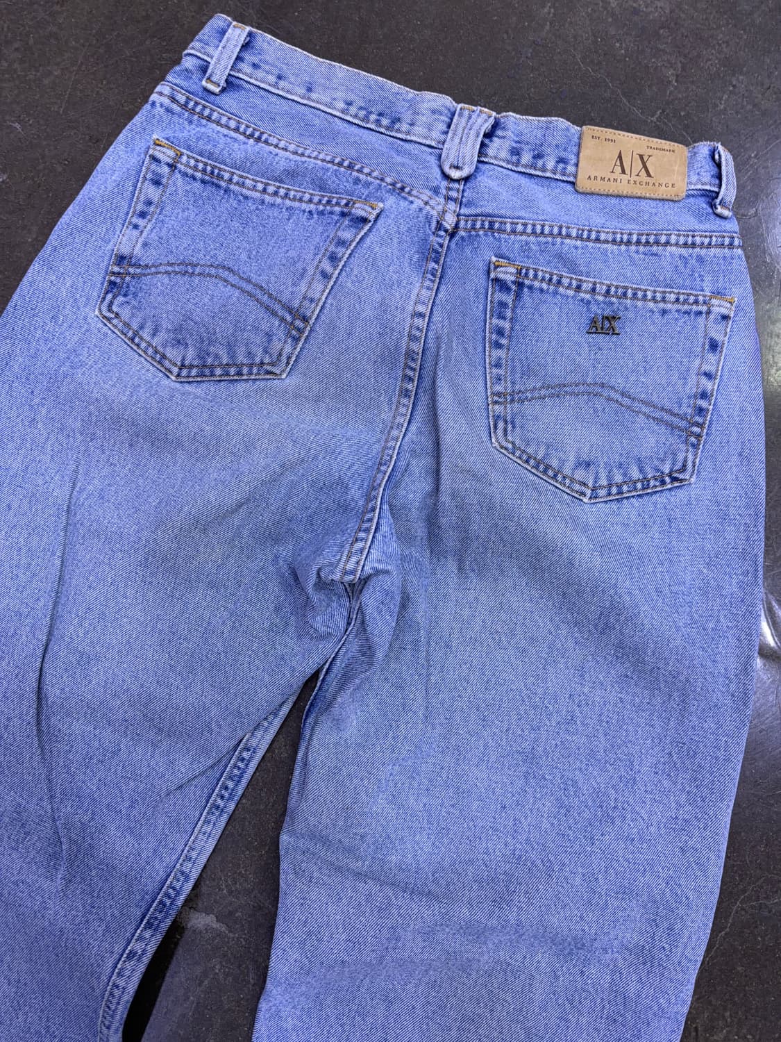 A|X 아르마니 익스체인지 USA 메이드 라이트 워싱 데님팬츠 31 상품이미지9
