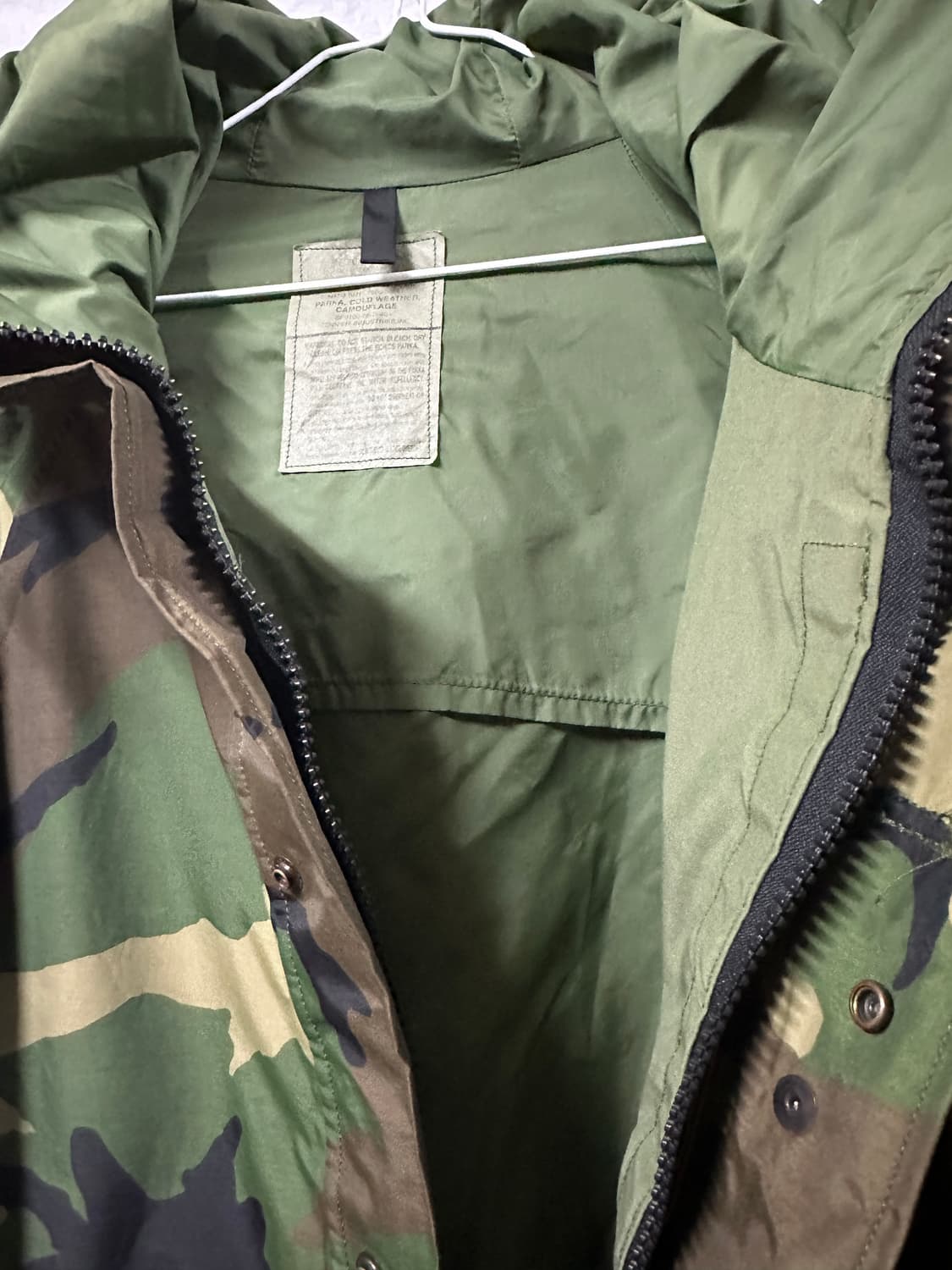 미군 고어텍스 바람막이 상품이미지4