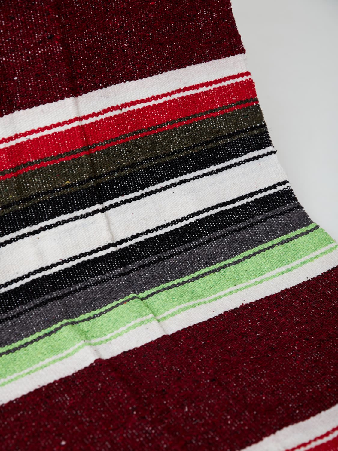 Vintage Mexican rug(burgundy) 상품이미지4