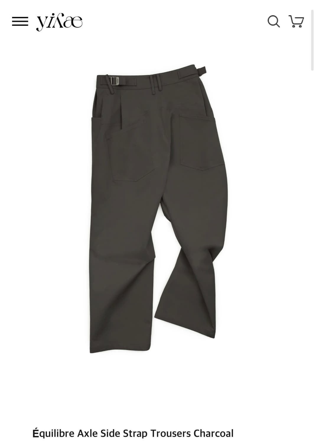 yiyae 트라우저 팬츠 상품이미지1