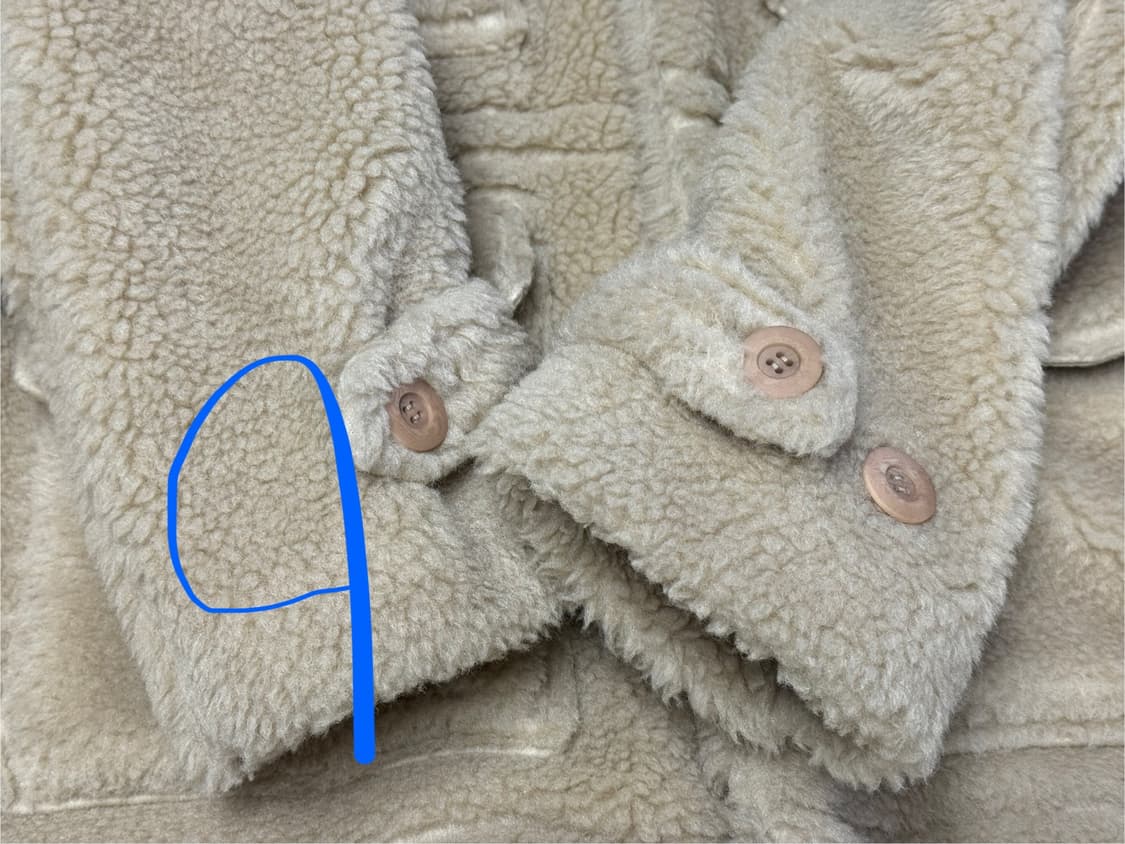 더일마 콰트로 밀리터리 보아 파카 상품이미지6