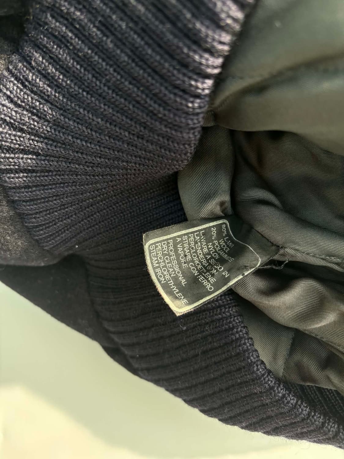 롱샴 80s 울 봄버 자켓 상품이미지4