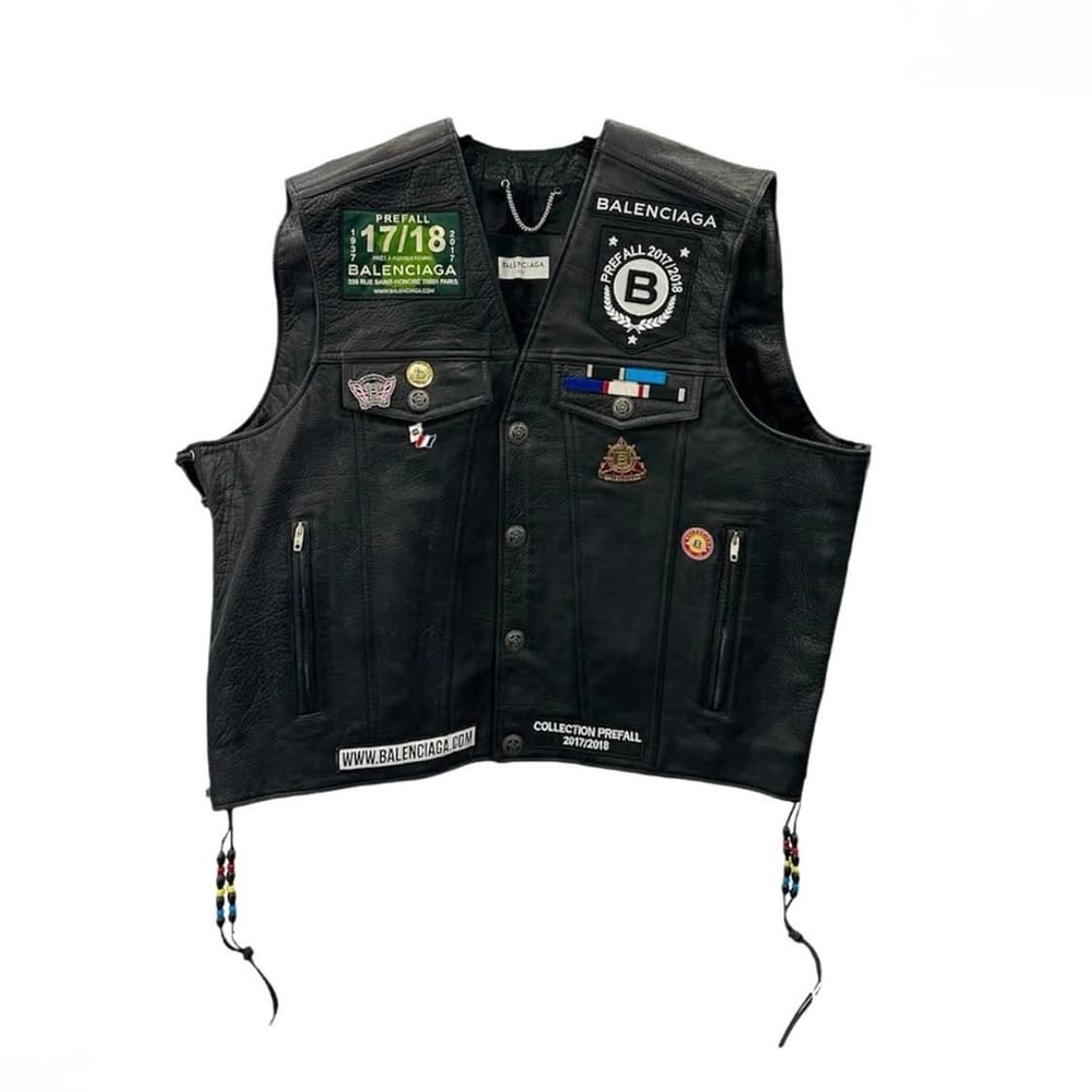 [34] 2017~2018 발렌시아가 레더 베스트  상품이미지1