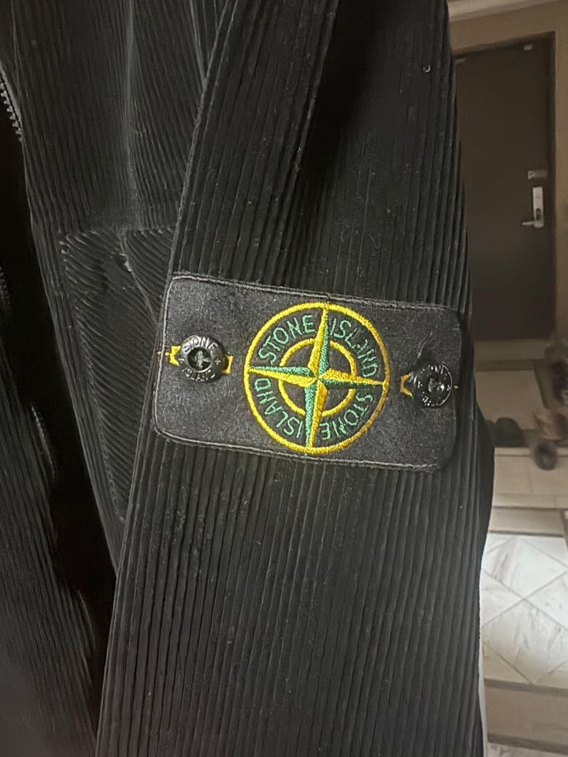 스톤아일랜드 코듀로이 자켓 블랙 L 상품이미지3