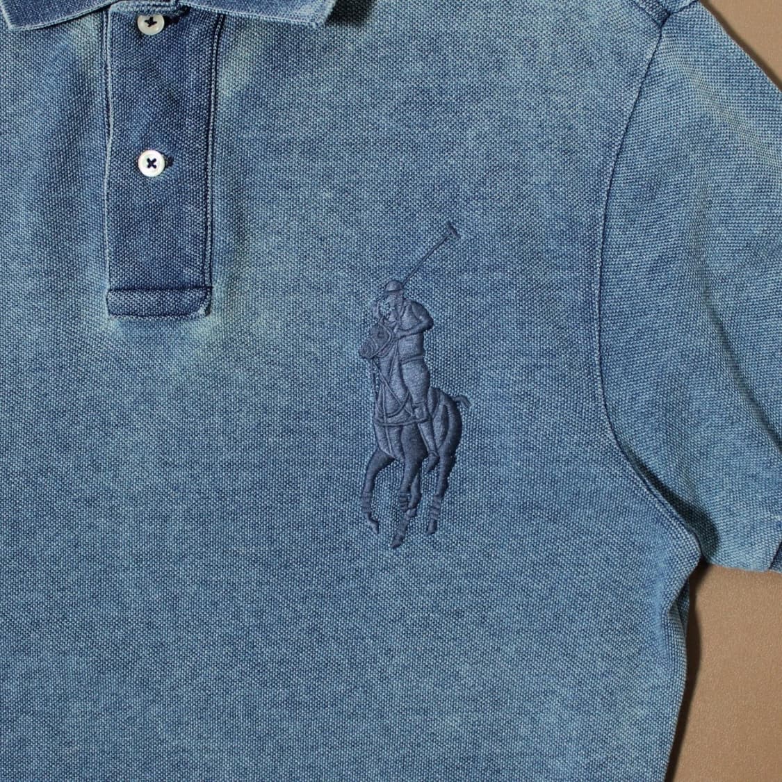 Polo 폴로 랄프로렌 데님 워싱 빅포니 반팔  상품이미지2