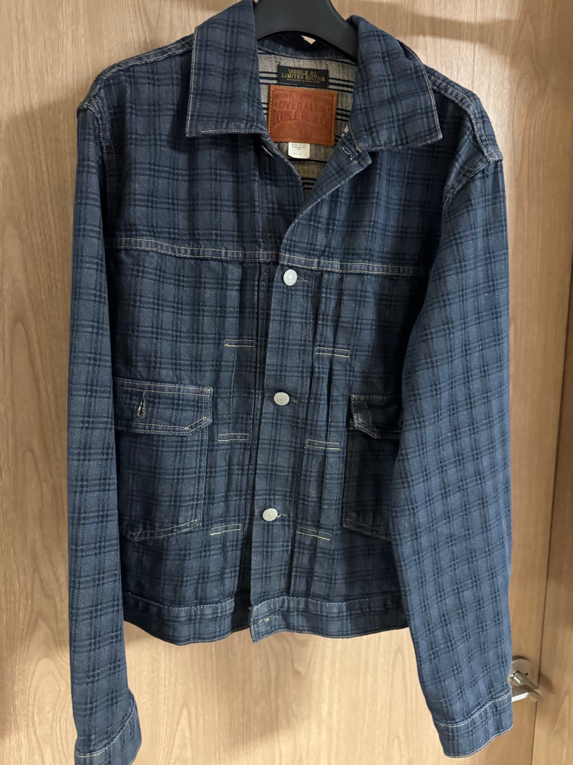 더블알엘(RRL) 리미티드 에디션 자카드 데님 재킷 M사이즈 상품이미지3