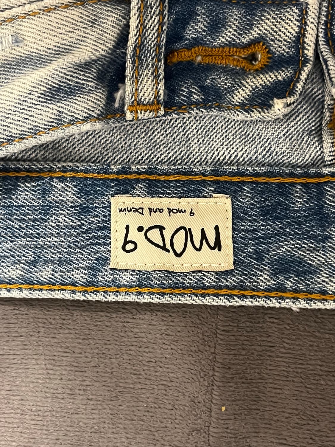 모드나인 찢청판매 상품이미지2