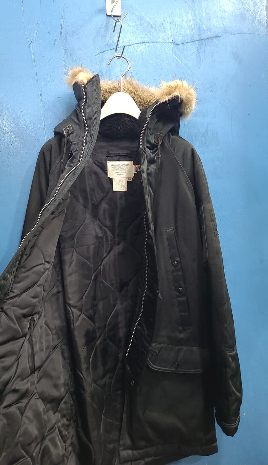 USA 스피왁 N3B 야상파카like밀리터리아메카지 상품이미지4