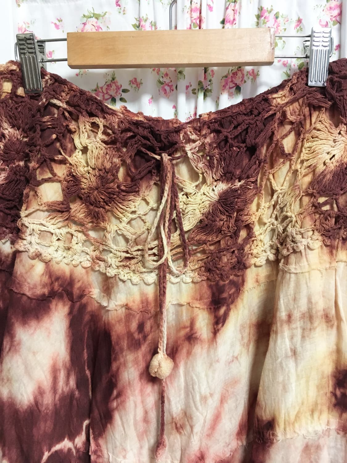 빈티지 히피 타이다이 스커트 상품이미지2