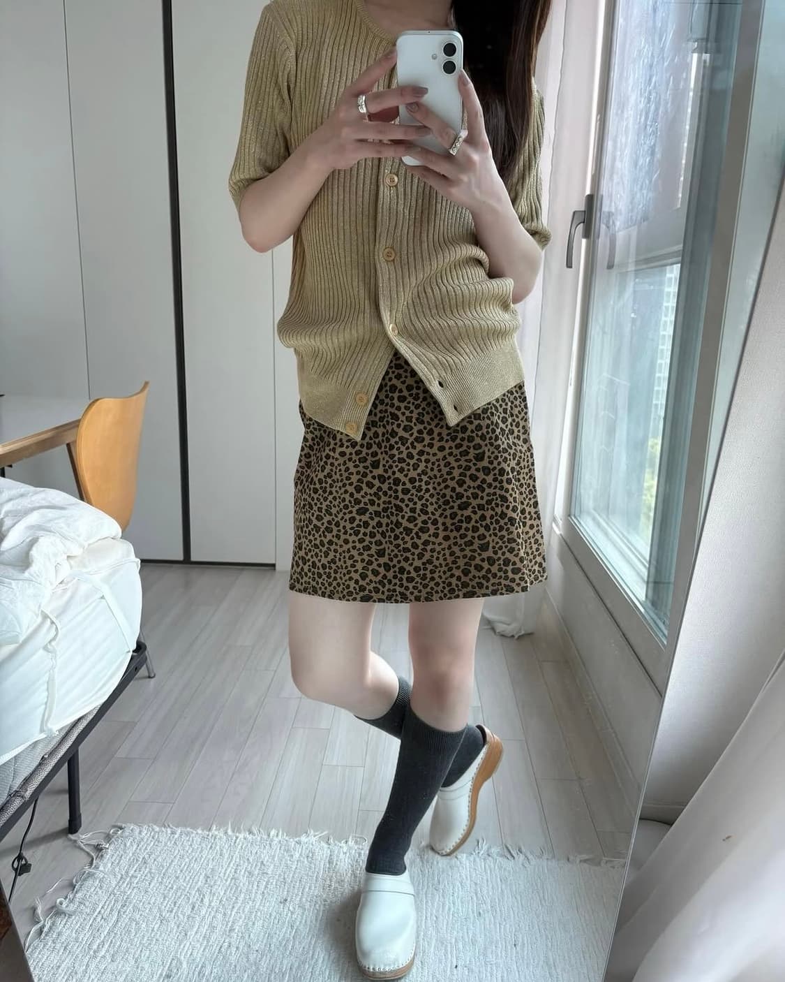 Leopard A-Line Skirt 상품이미지6