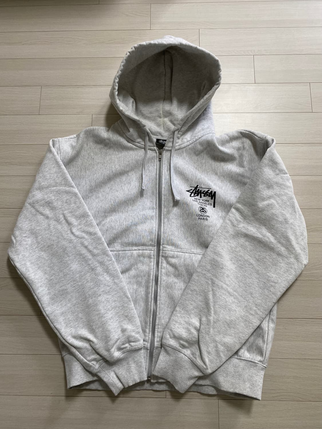 스투시 월드투어 후드집업 xl 상품이미지1