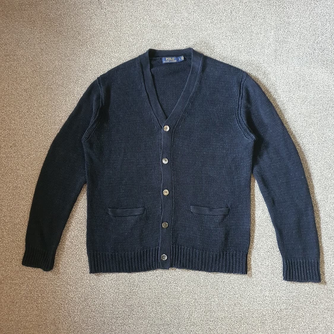 폴로 랄프로렌 린넨 가디건 상품이미지1