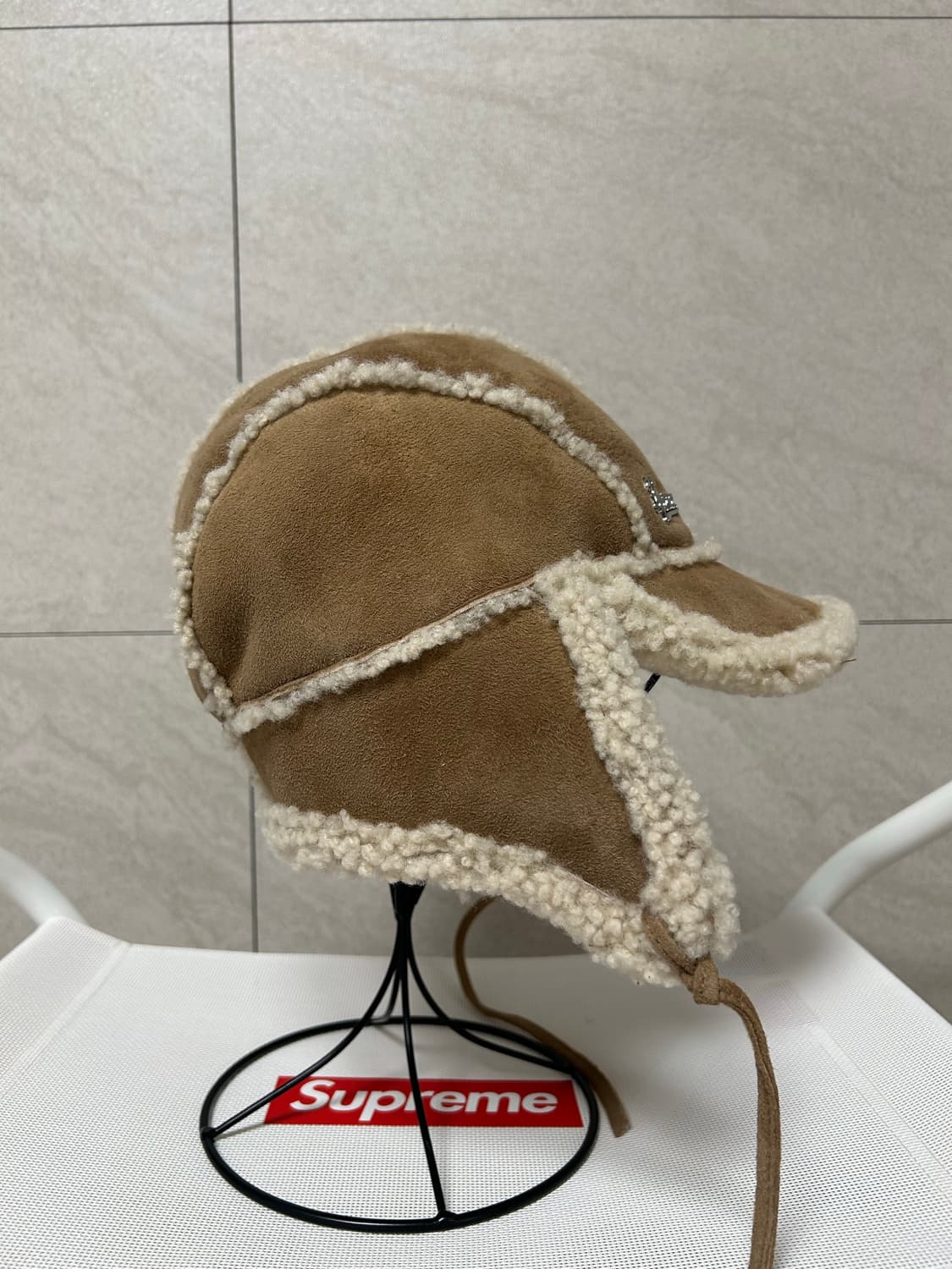 (S/M) 슈프림 셔링 이어플랩 캡 상품이미지5