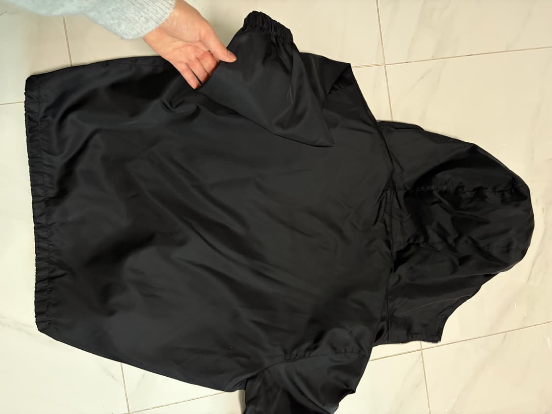 프라다 리나일론 후드 블루종 블랙 자켓 상품이미지7