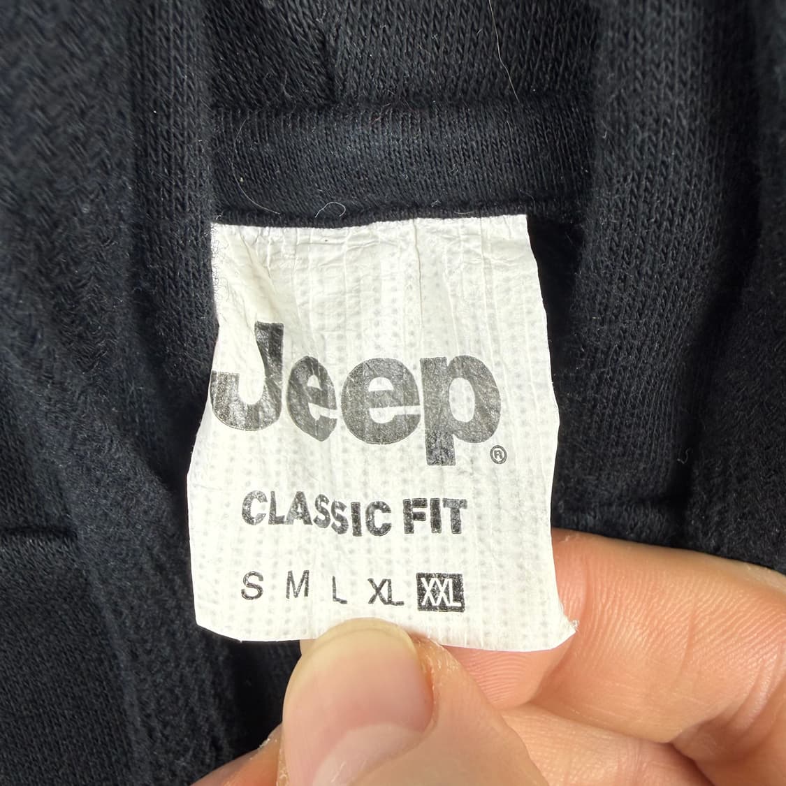 (2XL) JEEP 자수로고 후드집업 블랙 상품이미지3