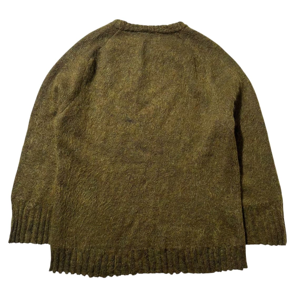 꾸레쥬 울 모헤어 라운드 니트 상품이미지2