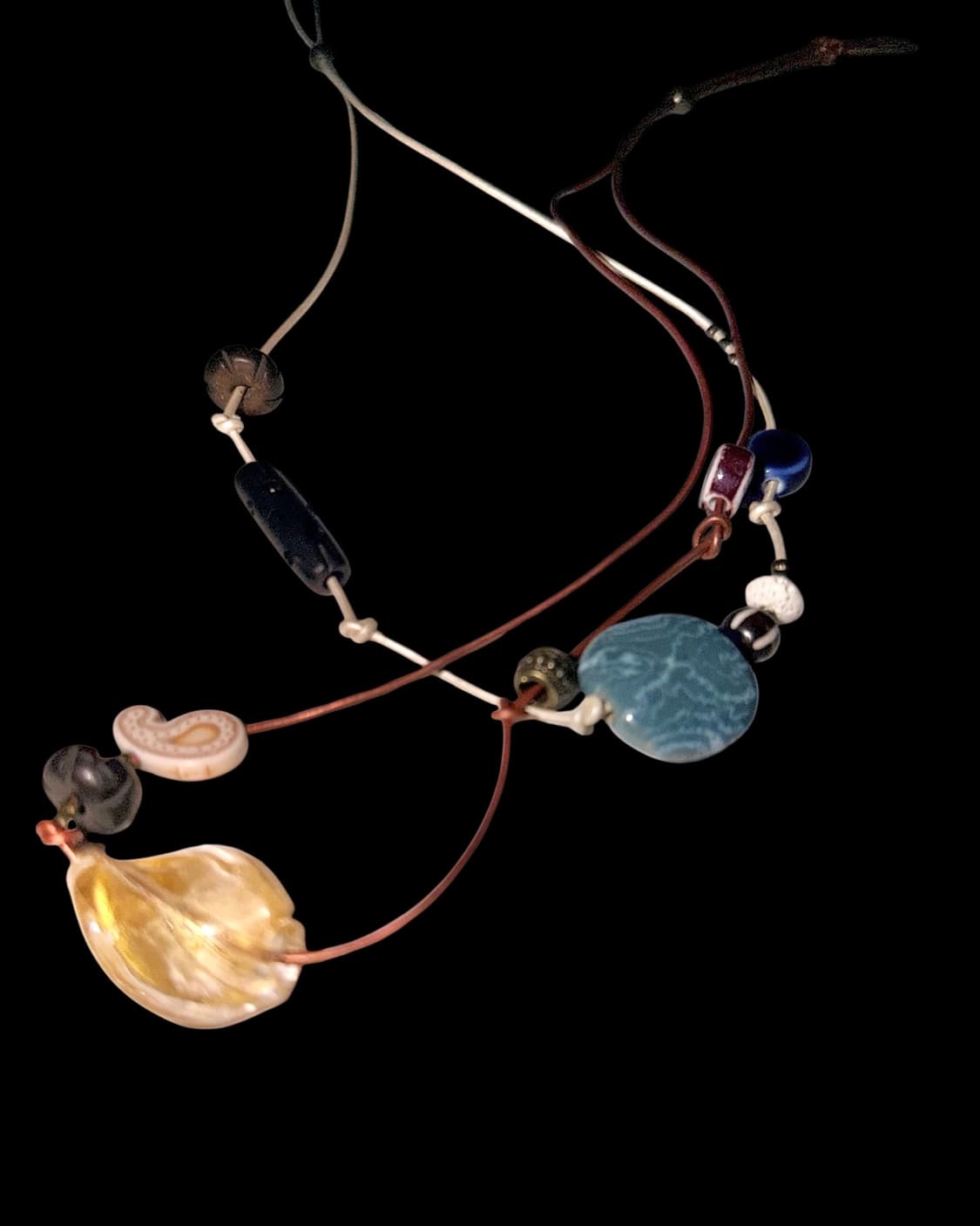 [rrrocn] knotted necklace waves 상품이미지3