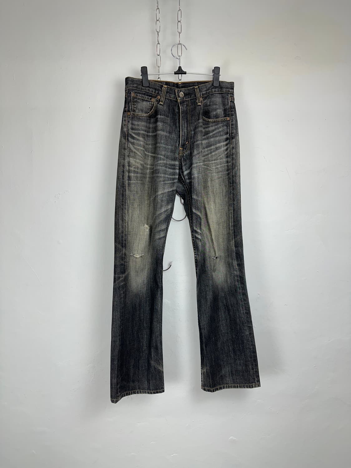 2000s Levi’s Japan 503 Distressed Bootcu 상품이미지4